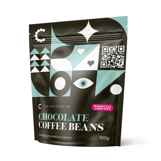 Dark chocolate covered coffee beans 100 g