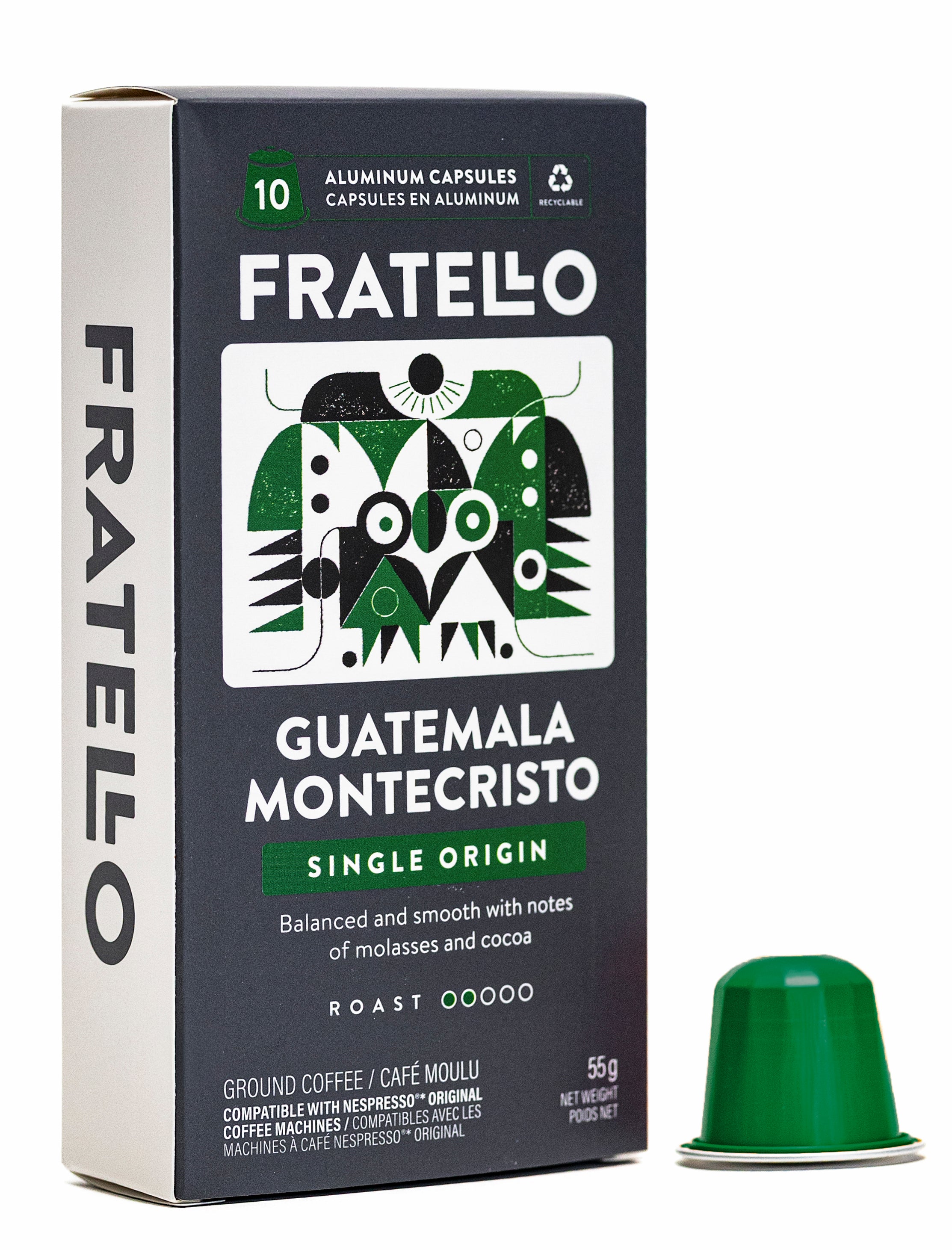 Guatemala Montecristo Nespresso Capsules | Fratello Coffee