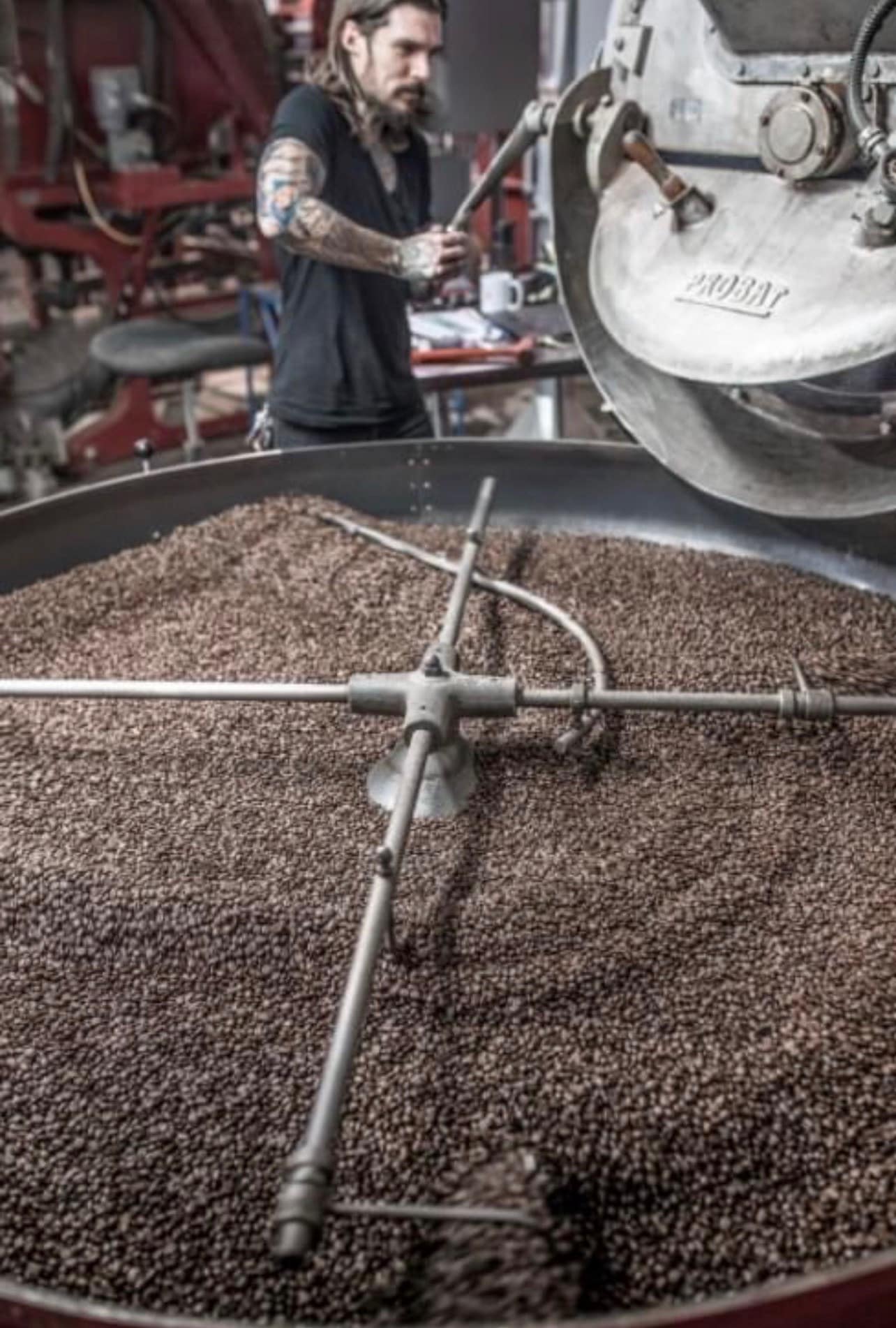 Roasting the perfect coffee bean