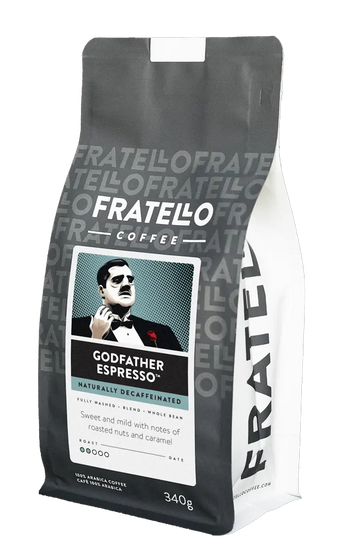 godfather decaf espresso bag