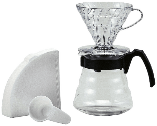 HARIO V60 Craft Coffee Maker (Pourover Set)