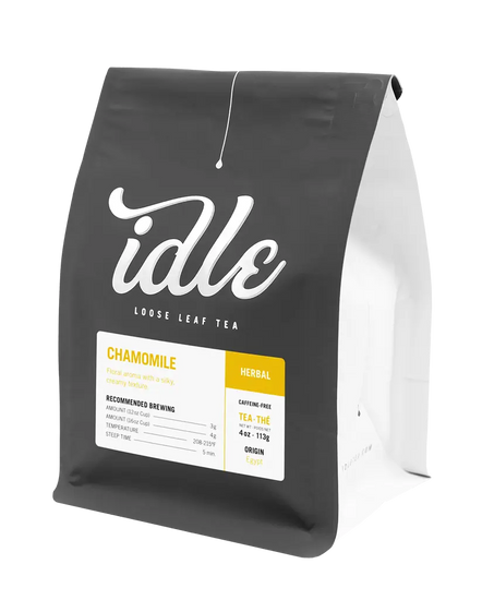 chamomile tea bag