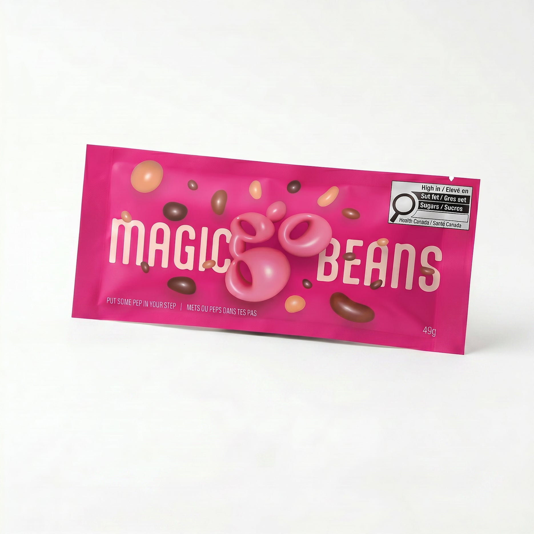 Magic Beans chocolate covered espresso beans package 49 g