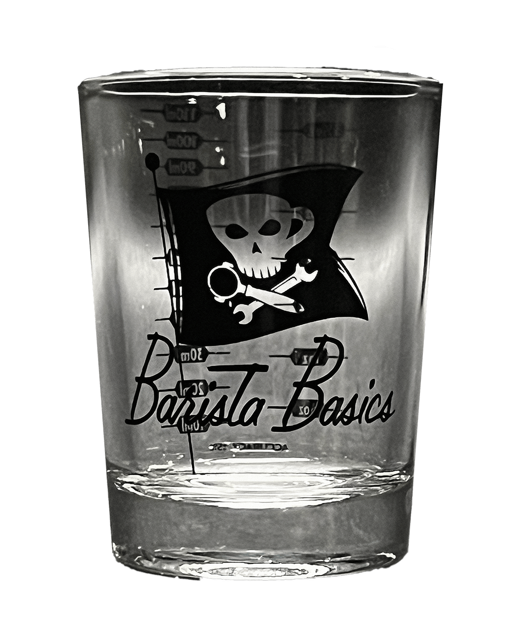 Final Touch 3-Sided Measuring Shot Glass - Ounce & Milliliter Markings, 2 Oz Capacity, Durable Glass - View #11