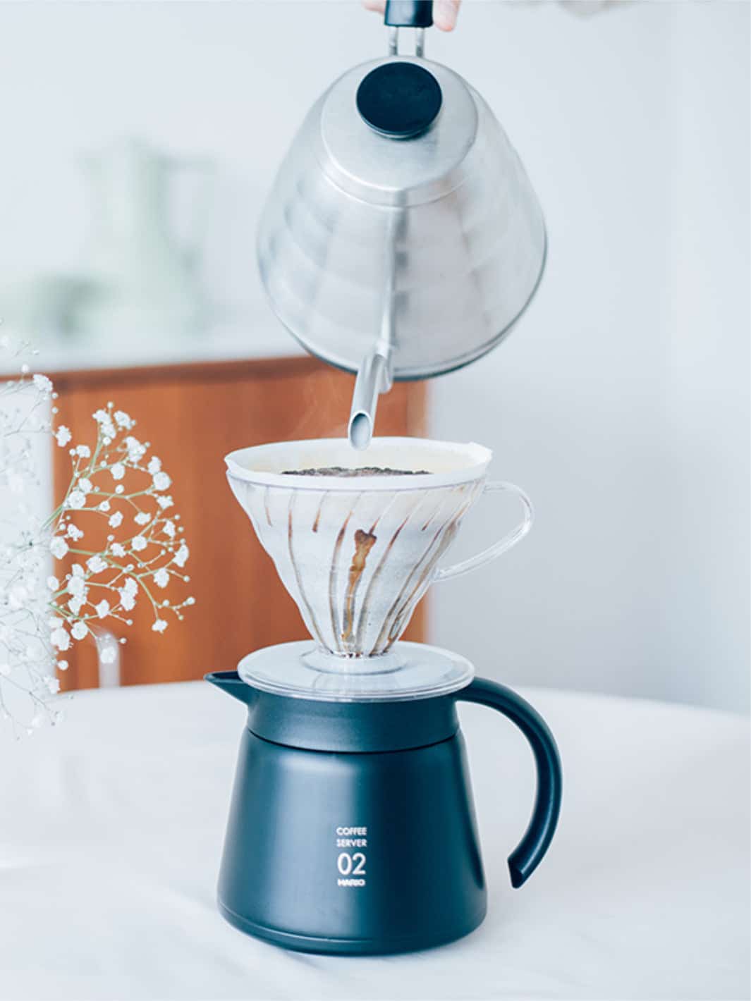 HARIO V60-02 Dripper (Plastic) | Fratello Coffee