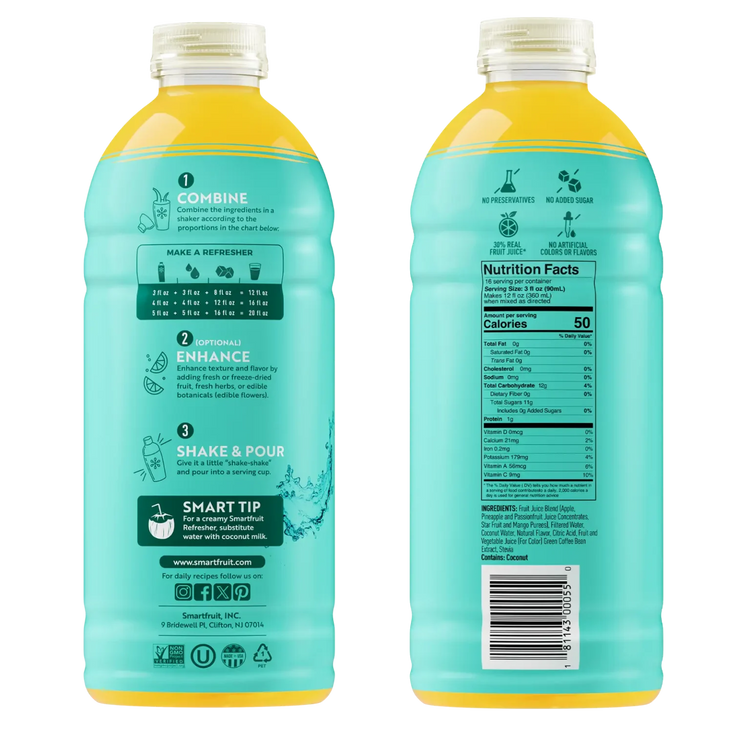 Smartfruit - Revive Refresher - 48 oz